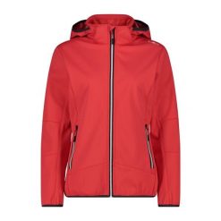 Kurtka damska turystyczna CMP 32A0456. Czerwone kurtki damskie CMP, l, bez wzorów, bez kaptura. Za 473.05 zł.