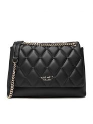 Nine West Torebka CEO-CHARLOTTE-S22560-5 Czarny. Czarne torebki do ręki damskie Nine West, bez wzorów, z materiału, bez dodatków. Za 199.99 zł.