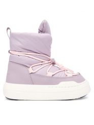 Moon Boot Śniegowce Jr Park lace Mid 80D3440070 S Różowy. Czerwone buty zimowe dziewczęce Moon Boot, ze skóry, bez zapięcia. Za 629.99 zł.