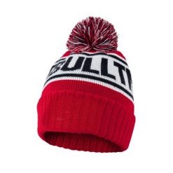 Czapka męska Pitbull zimowa Fleming II. Czerwone czapki i kapelusze męskie PITBULL, na jesień, bez wzorów. Za 59.00 zł.