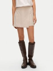 Vero Moda Spódnico-szorty Melina 10332054 Beżowy Loose Fit. Brązowe szorty damskie Vero Moda, m, bez wzorów, z materiału. Za 89.99 zł.