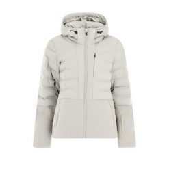Damska kurtka narciarska Protest Hazely. Białe kurtki snowboardowe damskie Protest, bez wzorów, bez kaptura, narciarskie. Za 916.50 zł.