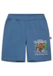 Spodenki Chłopięce LEGO Ninjago Pino300 Niebieskie. Niebieskie szorty dla chłopców LEGO, bez wzorów, z bawełny. Za 79.99 zł.