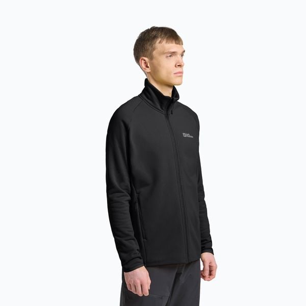 Bluza męska Jack Wolfskin Baiselberg Fz. Niebieskie bluzy męskie Jack Wolfskin, m, bez wzorów, z materiału, bez kaptura. Za 319.99 zł.