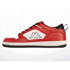 Buty na co dzień unisex KAPPA ALID eko skóra niskie. Czerwone obuwie sportowe damskie Kappa, bez wzorów, ze skóry, trekkingowe. Za 139.00 zł.