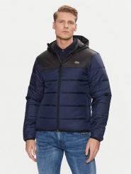 Lacoste Kurtka przejściowa BH6763 Granatowy Regular Fit. Niebieskie kurtki męskie Lacoste, m, bez wzorów, z syntetyku, bez kaptura. Za 959.99 zł.