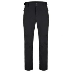 Męskie spodnie softshellowe Loap Lupran Czarne 2xl. Czarne spodnie materiałowe męskie ZSPORT, m, bez wzorów. Za 276.99 zł.