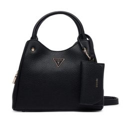 Torebka Guess. Czarne torebki do ręki damskie Guess, z aplikacjami, bez dodatków. Za 584.99 zł.