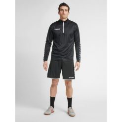 Hummel bluza sportowa na trening hml Authentic Half Zip Sweatshirt. Białe bluzy męskie Hummel, xl, bez wzorów, bez kaptura. Za 160.00 zł.