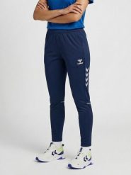 Damskie spodnie treningowe Hummel Core 2.0. Białe spodnie sportowe damskie Hummel, xl, bez wzorów, z materiału, na fitness i siłownię. Za 216.00 zł.