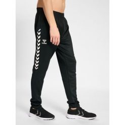 Jogging Hummel HmlStaltic. Czarne spodnie sportowe męskie Hummel, l, bez wzorów, z poliesteru, do biegania. Za 170.00 zł.