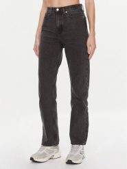 Calvin Klein Jeans Jeansy J20J222137 Czarny Straight Fit. Czarne jeansy damskie Calvin Klein Jeans. Za 329.99 zł.
