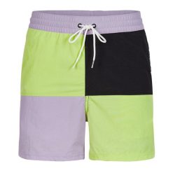 Szorty kąpielowe męskie O'Neill Wilder Colorblock 16''. Czarne krótkie spodenki sportowe męskie O'Neill, m, bez wzorów, z materiału, żeglarskie. Za 129.99 zł.