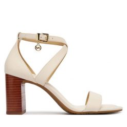 Sandały MICHAEL Michael Kors. Kozaki damskie MICHAEL Michael Kors, bez obcasa, na słupku. Za 699.99 zł.