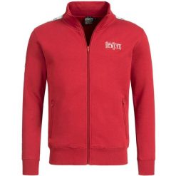 Bluza zapinana na zamek błyskawiczny Benlee Cuningham. Czerwone bluzy męskie BENLEE, m, bez wzorów, z bawełny, bez kaptura. Za 240.05 zł.