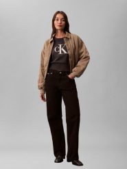 Calvin Klein Jeans Sweter damski - wrzosowy Kobiety Bawełna szary jednolity, XS. Fioletowe swetry damskie Calvin Klein Jeans, xs, bez wzorów, z bawełny, bez kołnierzyka, bez ramiączek, bez kaptura. Za 409.95 zł.