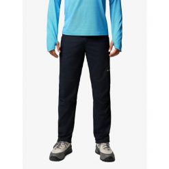 Spodnie Męskie Columbia Cosmiques Pro Nylon. Czarne spodnie sportowe męskie Columbia, na lato, m, bez wzorów, z nylonu, trekkingowe. Za 451.49 zł.