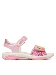 Primigi Sandały 1384300 S Różowy. Czerwone sandały dziewczęce Primigi, ze skóry, bez zapięcia. Za 249.99 zł.