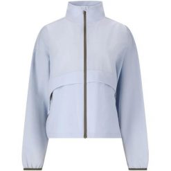 Damska kurtka wodoodporna Athlecia Narros. Niebieskie kurtki damskie Athlecia, bez wzorów, bez kaptura. Za 197.00 zł.