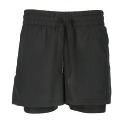 Shorty damski Endurance Ingelily. Czarne legginsy sportowe damskie Endurance, bez wzorów, do biegania. Za 256.50 zł.