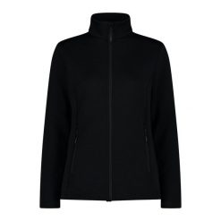 Golf turystyczny damski CMP. Czerwone bluzy damskie CMP, l, bez wzorów, bez kaptura, na golfa. Za 139.99 zł.