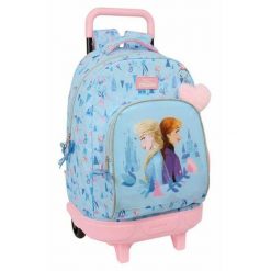 Torba szkolna z kółkami Frozen Ice Magic Niebieski. Niebieskie plecaki damskie DISNEY FROZEN, bez wzorów. W wyprzedaży za 242.45 zł.
