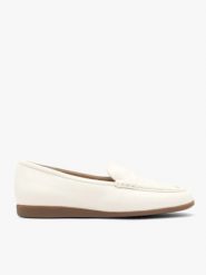 Kremowe mokasyny ze skóry licowej. Brązowe mokasyny damskie Ryłko, ze skóry, eleganckie. Za 429.99 zł.