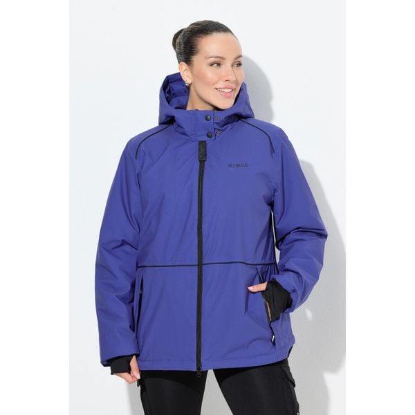 Damskie Kurtka funkcyjna HYPRAR wodoodporna dwukierunkowy zamek błyskawiczny. Niebieskie kurtki sportowe damskie Ulla Popken, plus size, bez wzorów, z materiału, bez kaptura, trekkingowe. Za 699.99 zł.