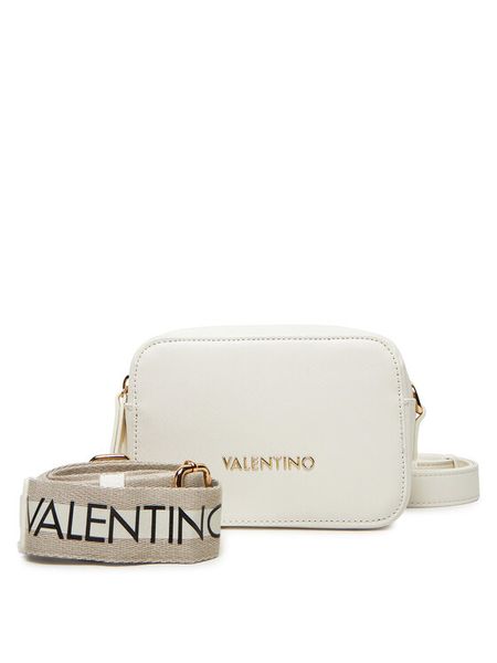 Valentino Torebka Zero VBS7B306 Biały. Białe listonoszki damskie Valentino, bez wzorów, ze skóry, bez dodatków. Za 338.99 zł.