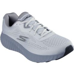 Buty sportowe męskie Skechers Go Run Now Lightdrive. Szare buty sportowe męskie Skechers, bez zapięcia, do biegania, Skechers Sport. Za 289.99 zł.