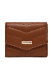 WITTCHEN Portfel 99-1Y-516-4 Brązowy. Brązowe portfele damskie Wittchen, bez wzorów, ze skóry. Za 139.99 zł.