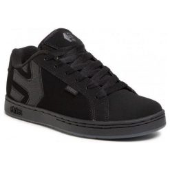 Buty Męskie na deskorolkę Etnies Fader – Black Dirty Wash. Czarne buty sportowe męskie Etnies, bez zapięcia. Za 269.99 zł.