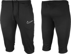 Nike Spodnie męskie Nike NK Df Academy 23 3/4 czarne DR1365 010 L. Czarne spodnie sportowe męskie Nike, l, bez wzorów. Za 114.99 zł.