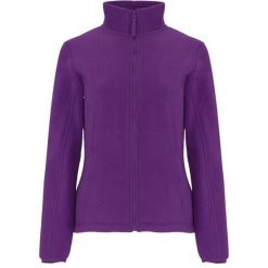 Damska Bluza Polarowa Artic Z Pełnym Zamkiem Błyskawicznym. Fioletowe bluzy sportowe damskie ROLY, l, bez wzorów, z polaru, bez kaptura, trekkingowe. Za 93.99 zł.