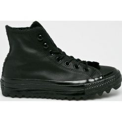 Converse - Trampki. Czarne trampki i tenisówki damskie Converse, z materiału. Za 429.90 zł.