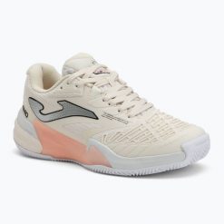 Buty do tenisa damskie Joma Roland Lady C beige. Brązowe obuwie sportowe damskie Joma, bez wzorów, tenisowe. Za 439.99 zł.