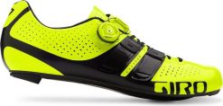 Giro Buty męskie Factor Techlace Highlight yellow black r. 41 (GR-7090199). Czarne buty sportowe męskie GIRO, bez zapięcia. Za 1,654.01 zł.
