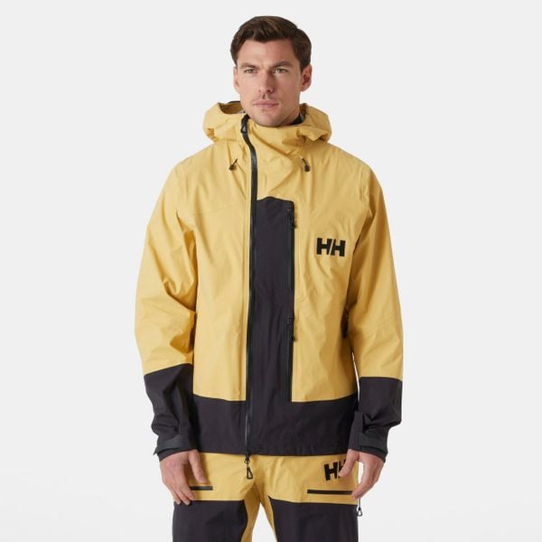 Płaszcz przeciwdeszczowy Helly Hansen Odin Bc Infinity Shell. Brązowe kurtki męskie Helly Hansen, l, bez wzorów, bez kaptura. W wyprzedaży za 2,388.50 zł.
