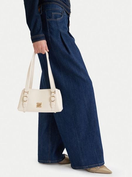 Nine West Torebka CEO-Amara-LDA8703 Écru. Białe torebki do ręki damskie Nine West, bez wzorów, z materiału, bez dodatków. Za 199.99 zł.