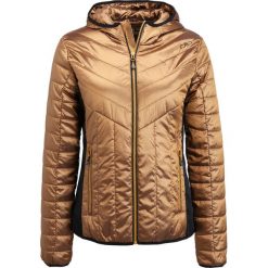 CMP WOMAN FIX HOOD Kurtka narciarska gold. Kurtki snowboardowe damskie CMP, z materiału. W wyprzedaży za 593.10 zł.