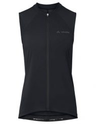 Koszulka damska Matera FZ Tricot SL. Czarne koszulki sportowe damskie Vaude, bez wzorów, z materiału, bez kołnierzyka, bez ramiączek, do biegania. Za 279.00 zł.