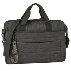 Torba sportowa dla dorosłych Caterpillar B. Holt Slim Briefcase pojemność 10 L. Czarne torby i plecaki dziecięce Caterpillar. Za 229.99 zł.