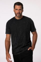 Męski T-shirt FLEXNAMIC® Belly Fit fitness rękaw 1/2 do rozm. 7XL. Czarne t-shirty męskie JAY-PI, m, bez wzorów, z bawełny, bez kołnierzyka. Za 143.99 zł.