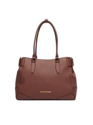 LOVE MOSCHINO Torebka JC4095PP1PLT1200 Brązowy. Brązowe torebki do ręki damskie Love Moschino, bez wzorów, ze skóry, bez dodatków. Za 1,059.00 zł.