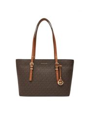 MICHAEL Michael Kors Torebka Quinn 30T5GQNT2B Brązowy. Brązowe torebki do ręki damskie MICHAEL Michael Kors, bez wzorów, ze skóry, bez dodatków. Za 999.99 zł.