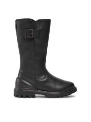 ECCO Kozaki Tredtray K 77008201001 Czarny. Czarne buty zimowe dziewczęce ecco, bez wzorów, ze skóry, bez zapięcia. Za 669.99 zł.