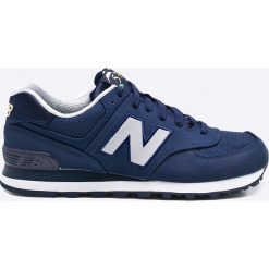 New Balance - Buty ML574SKH. Niebieskie buty sportowe męskie New Balance, z materiału. W wyprzedaży za 219.90 zł.