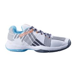 Babolat Sensa Blanco Gris Mujer 31s23757 1085. Szare obuwie sportowe damskie BABOLAT, bez wzorów. Za 268.90 zł.