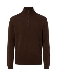 Polo Ralph Lauren sweter z wełny typu troyer Mężczyźni Wełna brązowy, XXL. Brązowe swetry przez głowę męskie Polo Ralph Lauren, m, bez wzorów, z wełny, bez kołnierzyka. Za 1,199.95 zł.