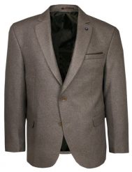 Marynarka, Brązowa Casualowa, Taliowana, 2 Guziki, Dwa Rozcięcia, Slim -VICTORIO. Brązowe marynarki męskie Victorio, bez wzorów, z poliesteru, eleganckie. Za 495.00 zł.